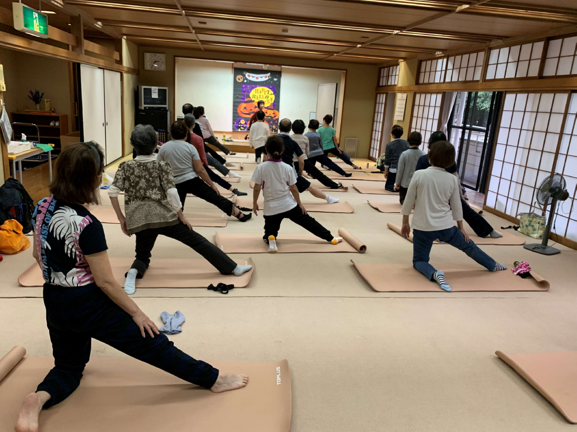ヨガ体験会 うらしま荘
